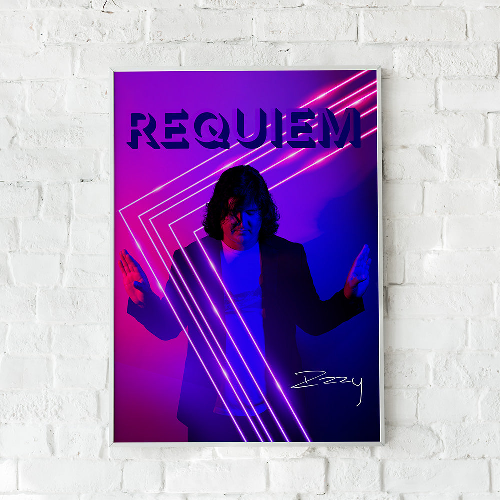 IZZY Requiem Album Cover Art Poster